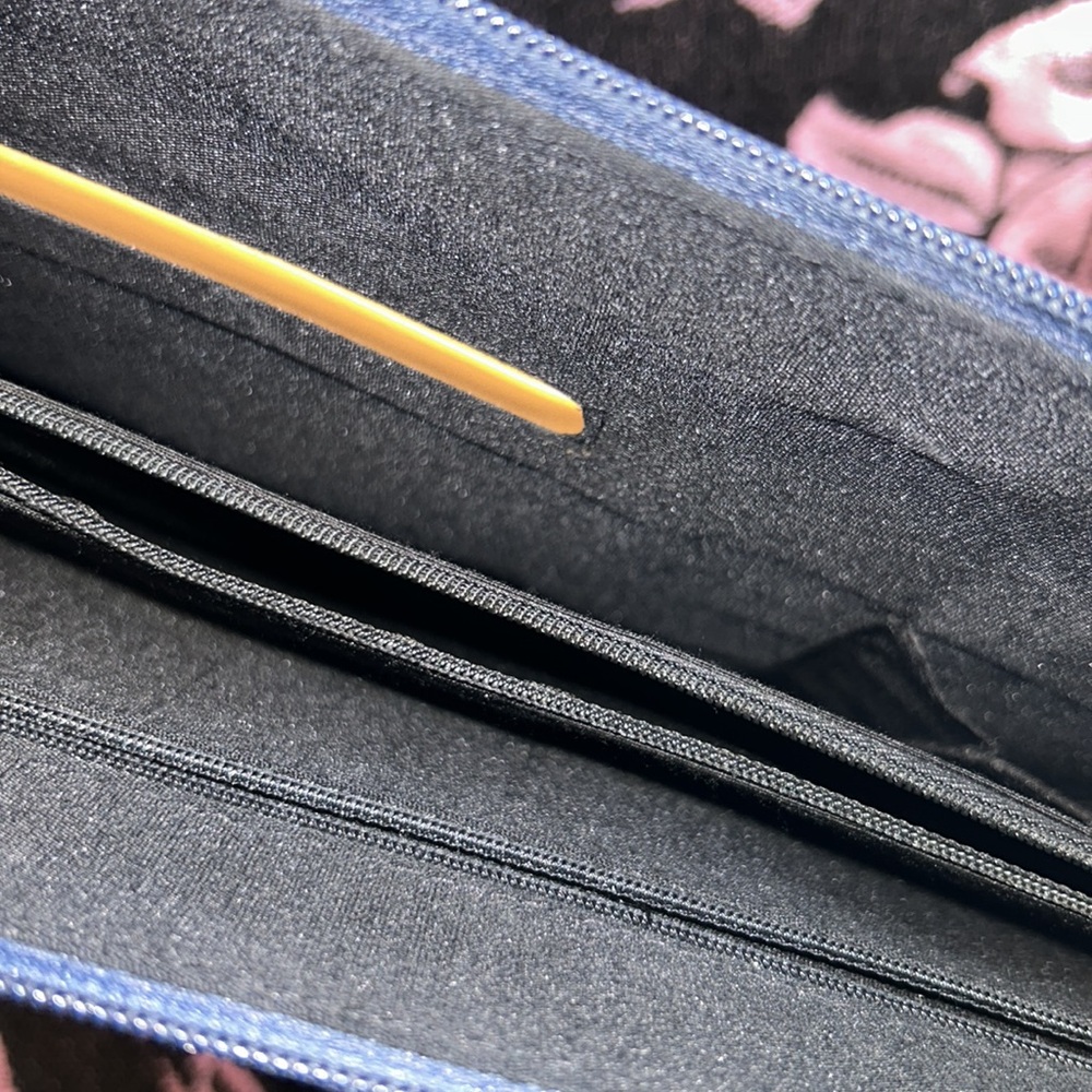 Vintage “PRADA”Denim and Tan Women's Bag - Picture 15 of 16